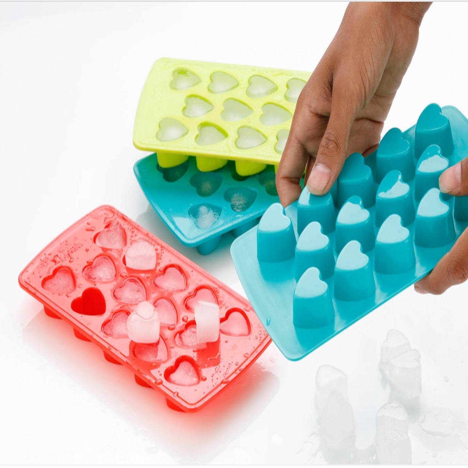 Heart Shape Ice Cube Tray - infinityexculsivestore.com