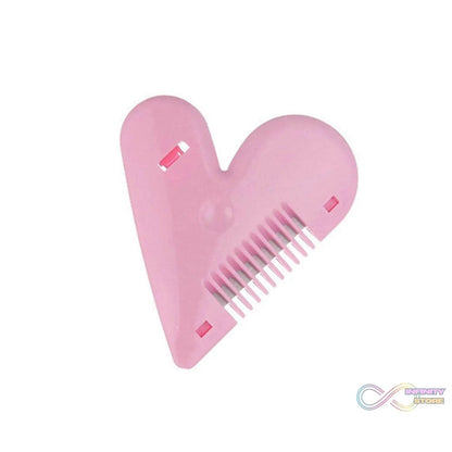 Heart Shape Plastic Hair Cutting Scissors (1 Pc / With Card Packing) - infinityexculsivestore.com