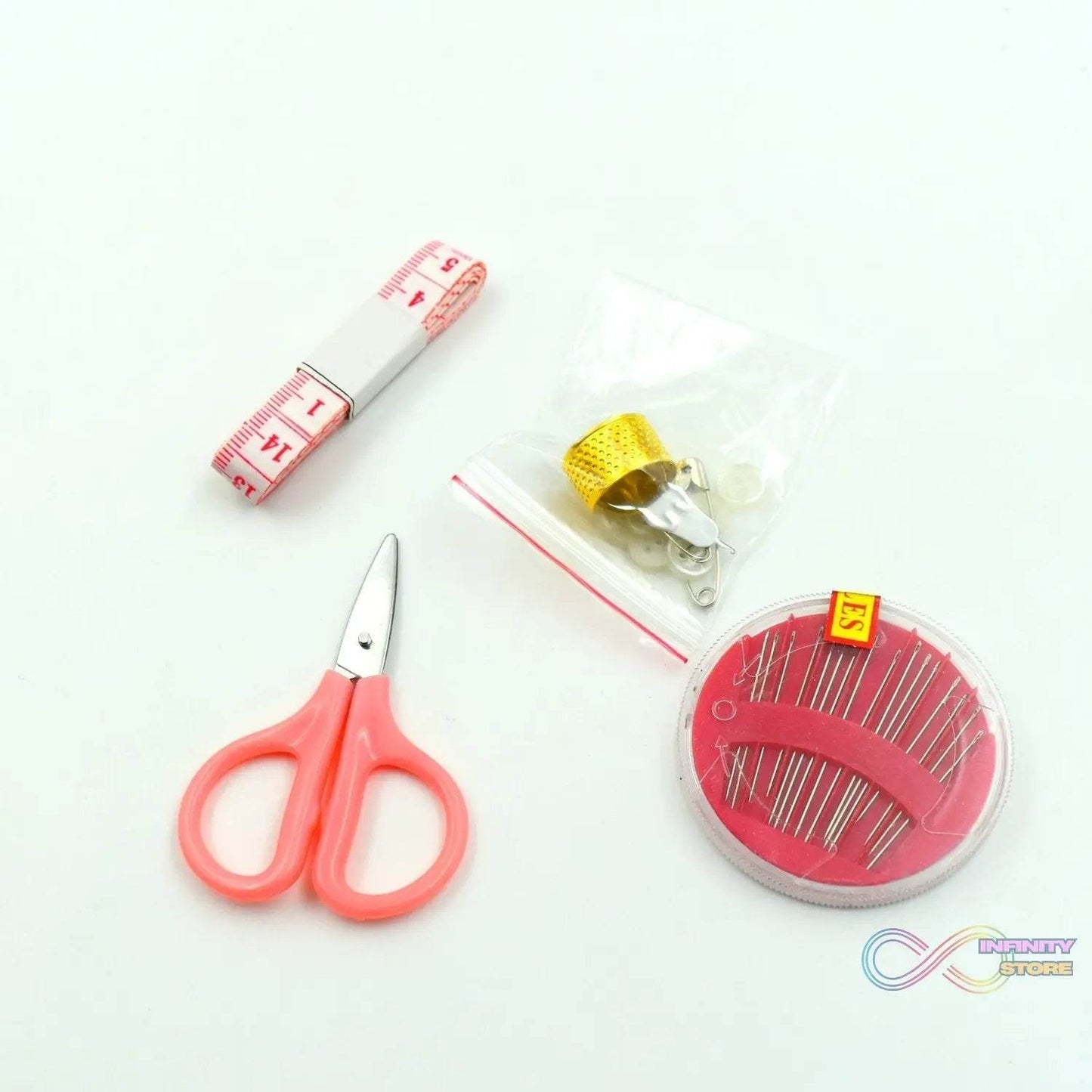 Heart-Shaped Sewing Box Multi-Functional Convenient Sewing Tools - infinityexculsivestore.com