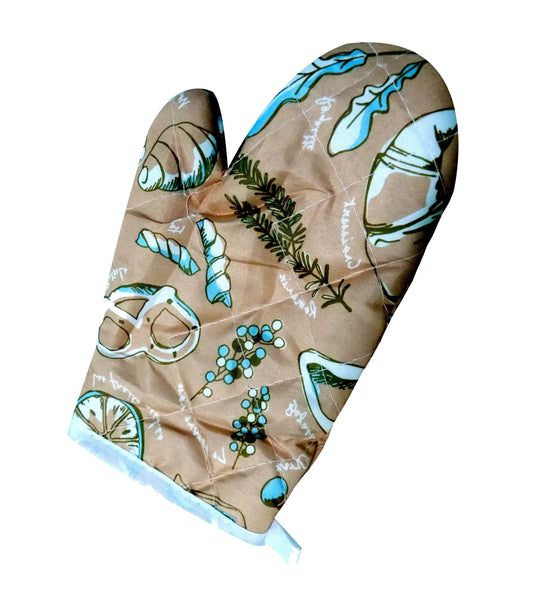 Heat Resistant Non-Slip Oven Mitts / Gloves (1pc) - infinityexculsivestore.com