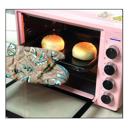 Heat Resistant Non-Slip Oven Mitts / Gloves (1pc) - infinityexculsivestore.com
