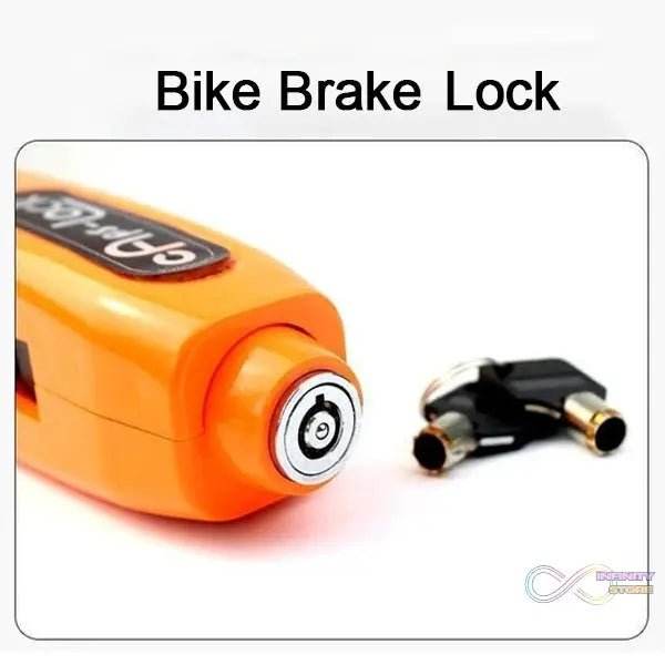 Heavy Duty Bike Brake Lock - Secure Locking System with Handlebar and Brake Lever Grip - infinityexculsivestore.com