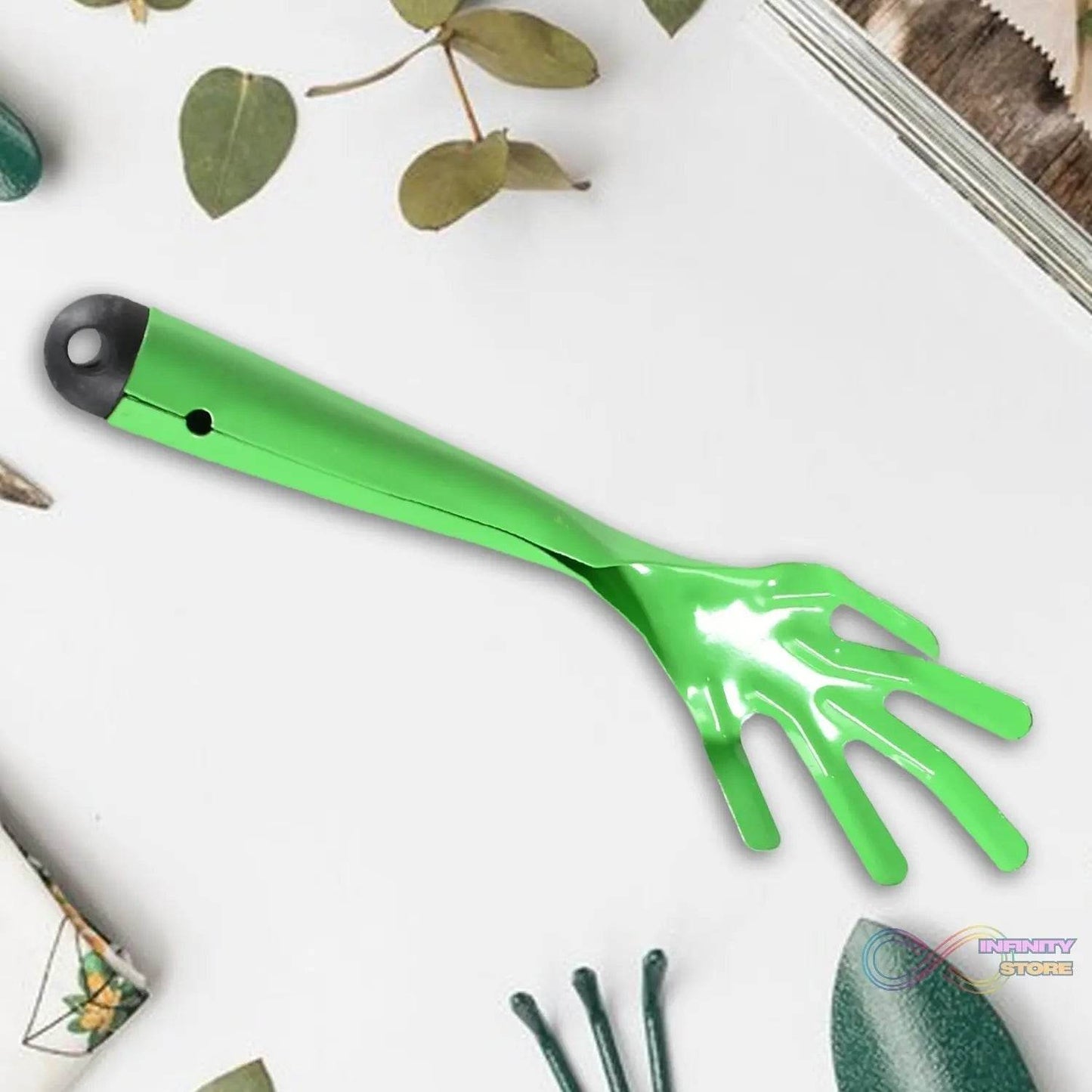 Heavy Duty Garden Tools, Gardening Metal Hand Cultivator Tools for Home Garden, Indoor and Outdoor Gardening for Plants, Agriculture, and Soil Tools (1 Pc)   - infinityexculsivestore.com