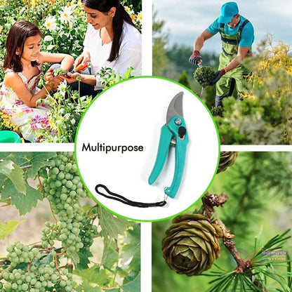 Heavy Duty Gardening Cutter Tool Plant Cutter for Home Garden | Wood Branch Trimmer | Grass Cutting Accessories | Sturdy Stem Scissors - infinityexculsivestore.com