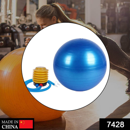 Heavy Duty Gym Ball Non-Slip Stability Ball with Foot Pump for Total Body Fitness - infinityexculsivestore.com