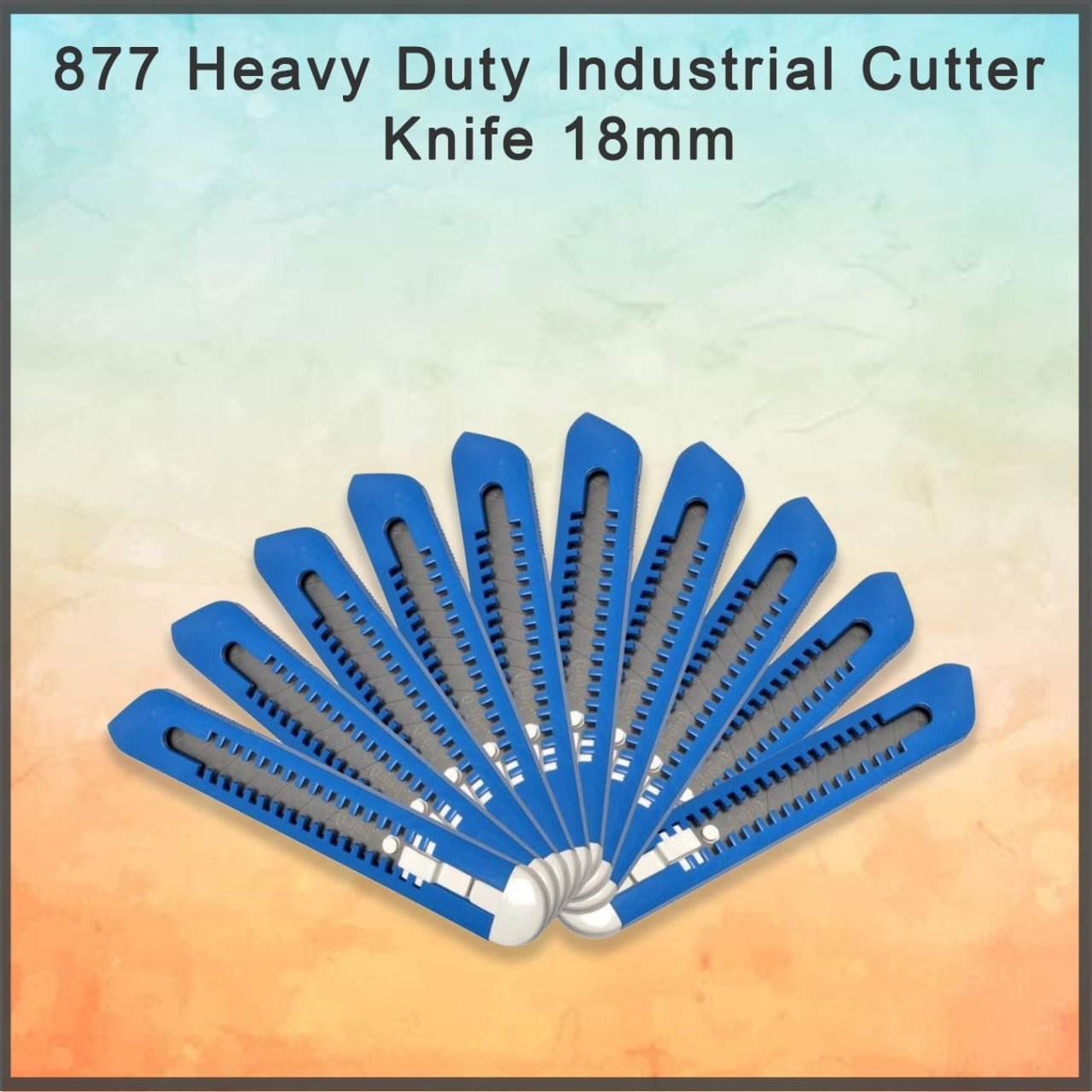 Heavy Duty Industrial Cutter Knife 18mm - infinityexculsivestore.com