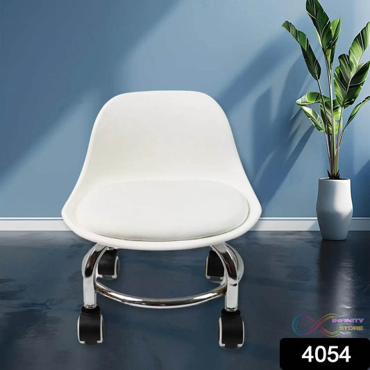 Heavy Duty Round Rolling Stool with Wheels Pedicure Stool (1 pc) - infinityexculsivestore.com