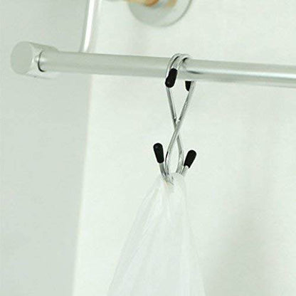 Heavy Duty S-Shaped Stainless Steel Hanging Hooks - 5 pcs - infinityexculsivestore.com
