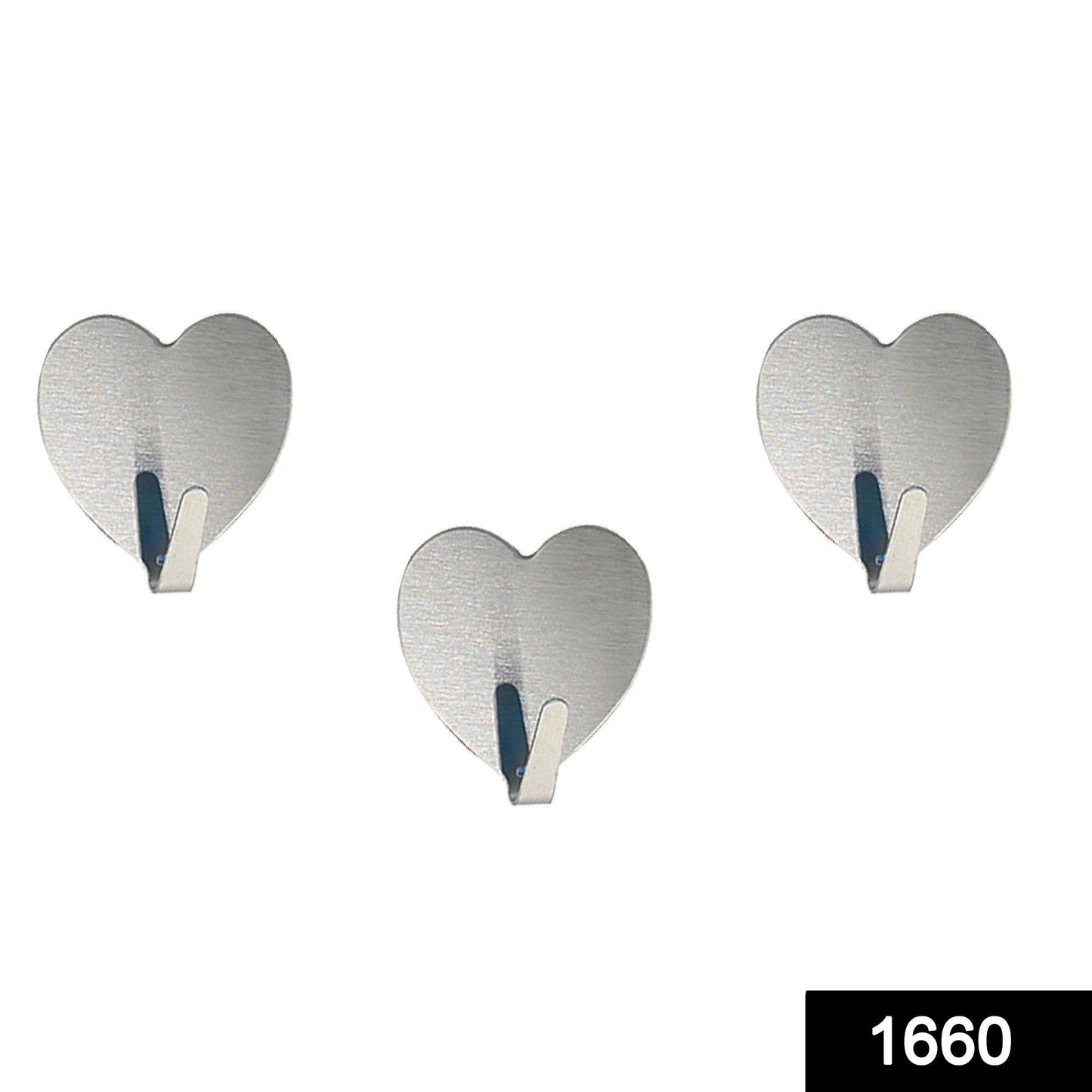 Heavy Duty Self Adhesive Hook Sticky (Pack of 3) - infinityexculsivestore.com