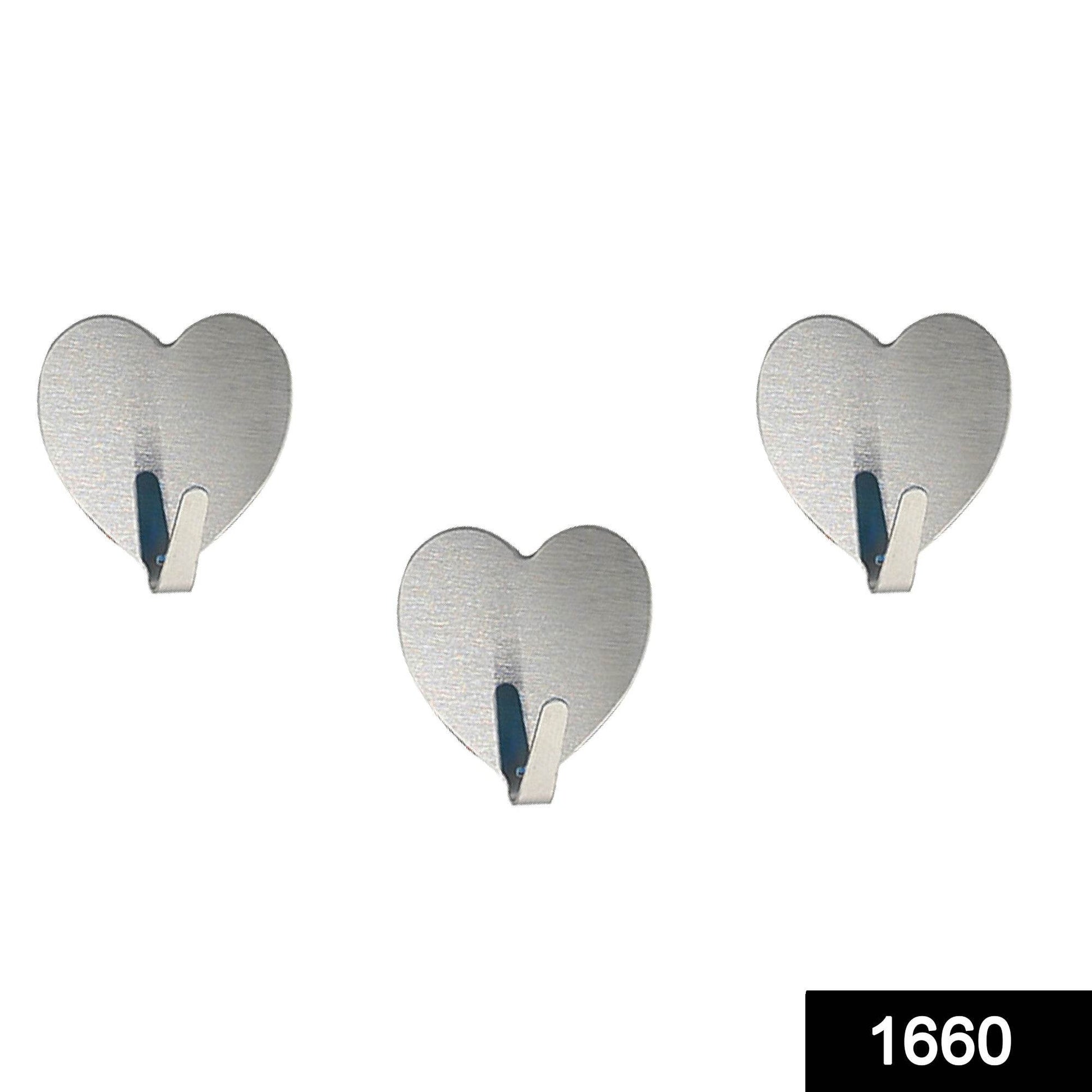 Heavy Duty Self Adhesive Hook Sticky (Pack of 3) - infinityexculsivestore.com