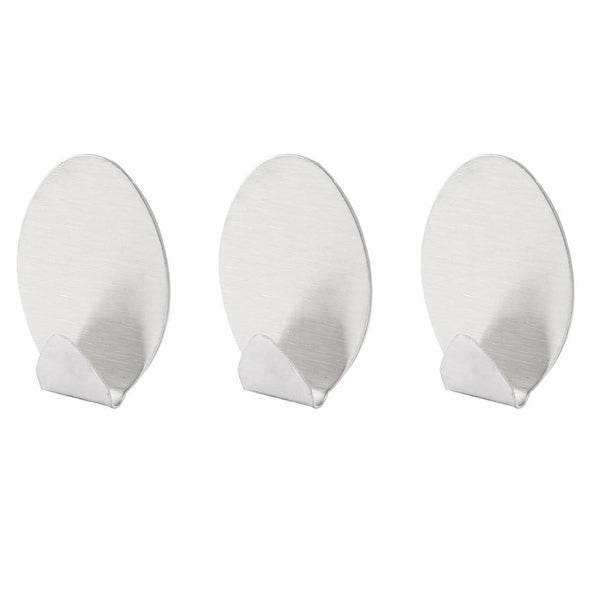 Heavy Duty Self Adhesive Hook Sticky (Pack of 3) - infinityexculsivestore.com
