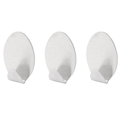 Heavy Duty Self Adhesive Hook Sticky (Pack of 3) - infinityexculsivestore.com