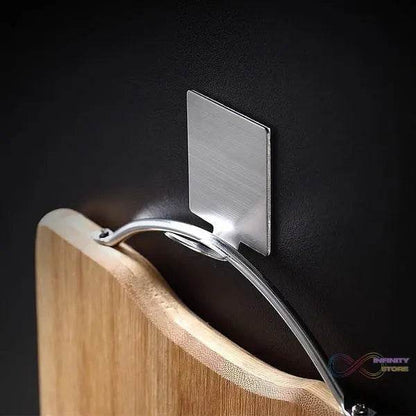 Heavy Duty Self Adhesive Hook Sticky (Pack of 6) - infinityexculsivestore.com