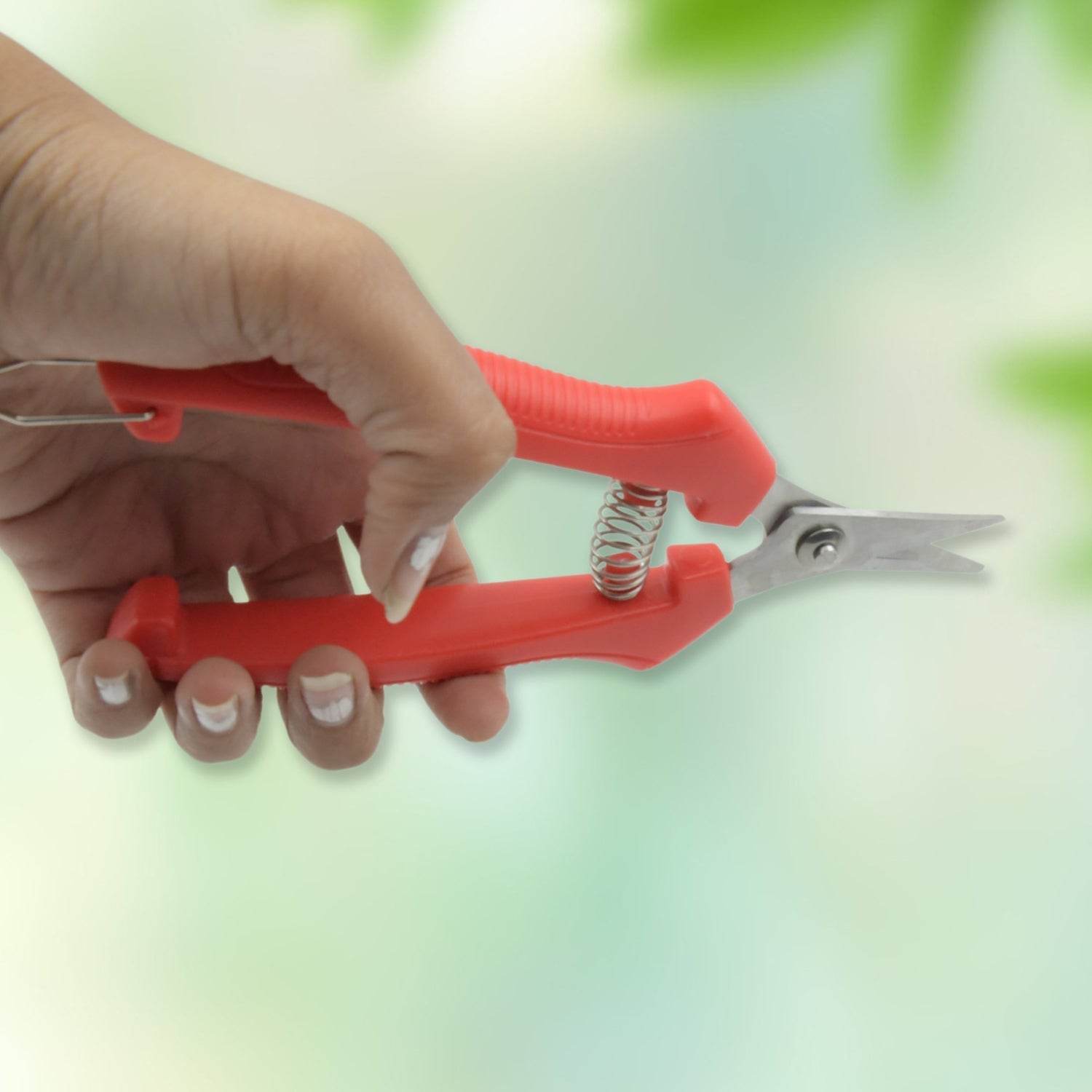 Heavy Duty Stainless Steel Cutter, Non‑slip Trimming Scissors Durable Not Easy To Wear for Gardening Pruning Of Fruit Trees Flowers and Plants (With Plastic Packing) - infinityexculsivestore.com