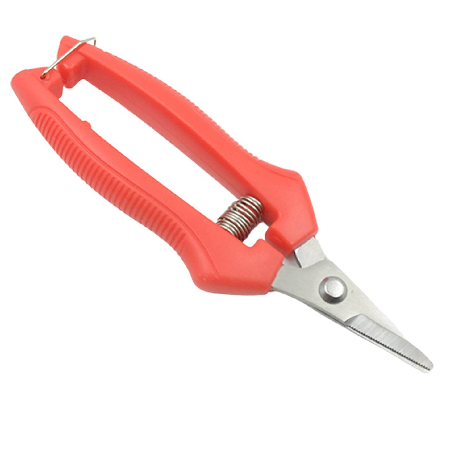 Heavy Duty Stainless Steel Cutter, Non‑slip Trimming Scissors Durable Not Easy To Wear for Gardening Pruning Of Fruit Trees Flowers and Plants (With Plastic Packing) - infinityexculsivestore.com