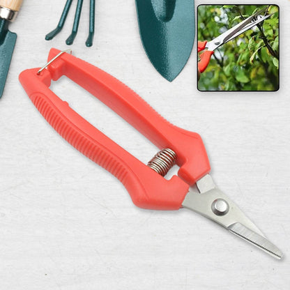 Heavy Duty Stainless Steel Cutter, Non‑slip Trimming Scissors Durable Not Easy To Wear for Gardening Pruning Of Fruit Trees Flowers and Plants (With Plastic Packing) - infinityexculsivestore.com