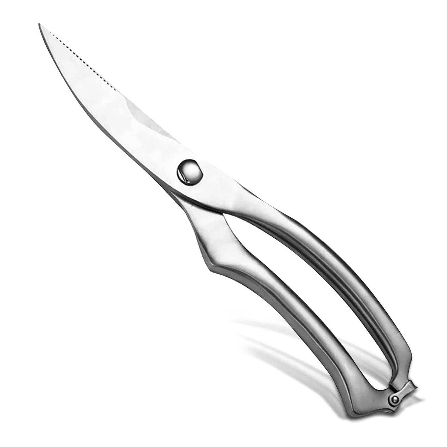 Heavy Duty Stainless Steel Poultry Shears, Premium Ultra Sharp Spring-Loaded Kitchen - infinityexculsivestore.com