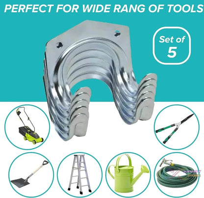 Heavy Duty Tool Hanger Hooks ( 5 Pcs Set ) - infinityexculsivestore.com