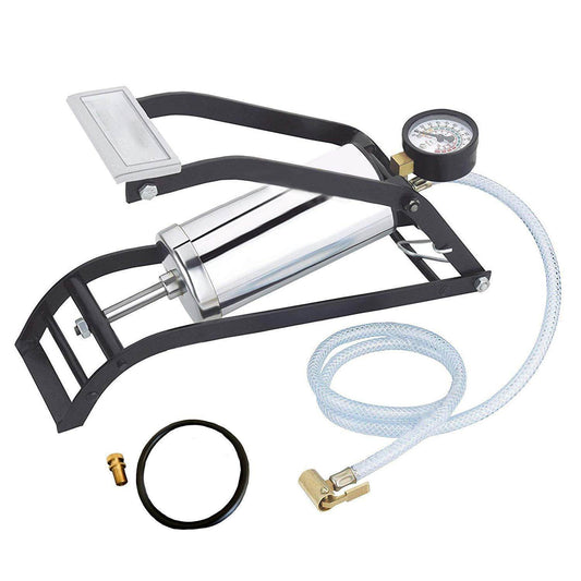 Heavy Steel Body Foot Pump - infinityexculsivestore.com