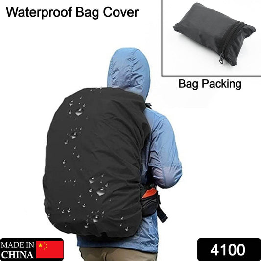 Heavy Waterproof Nylon Rain Cover/Dust Cover - Elastic Adjustable for Laptop Bags and Backpacks, School Bag Waterproof Cover, Dust Proof, Backpack, Laptop Bag Cover (1Pc) - infinityexculsivestore.com