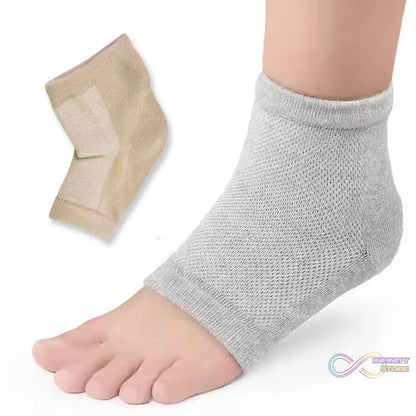 Heel Socks Overnight Heels While You Sleep (1 Pair / Mix Color) - infinityexculsivestore.com