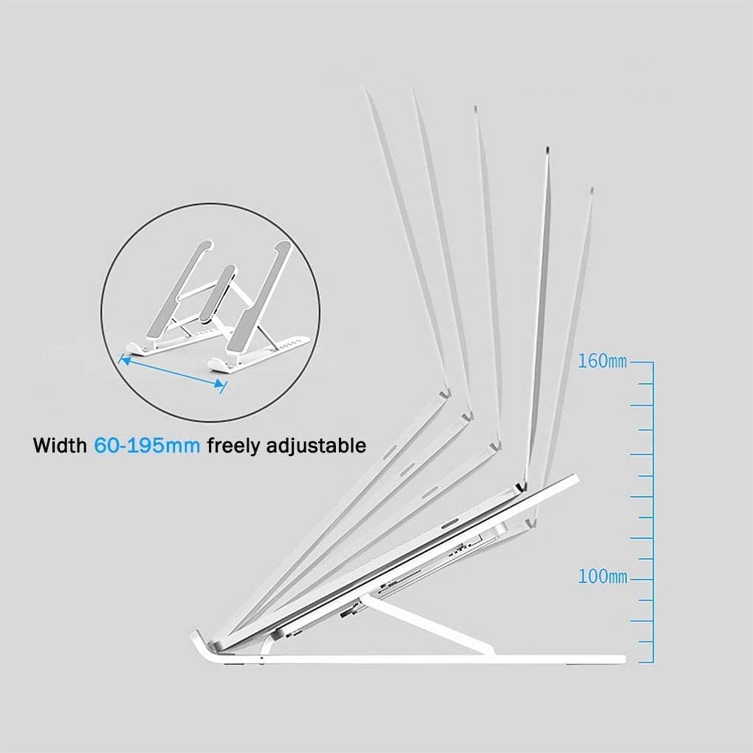Height Adjustable / Portable Laptop Stand - infinityexculsivestore.com