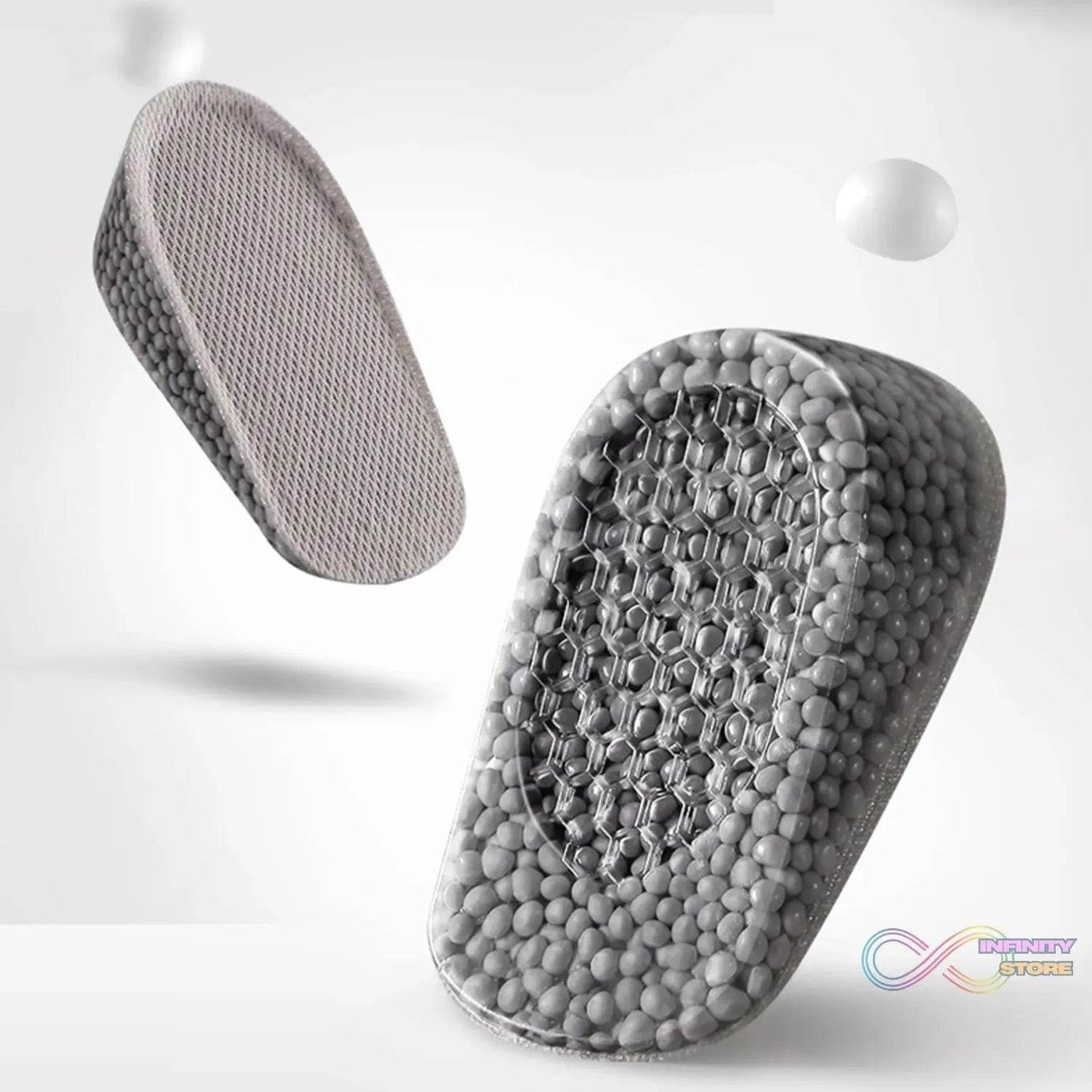 Height Increase Silicone Insoles Heel, Shoe Pads (12×7 Cm / 1 Pair) - infinityexculsivestore.com