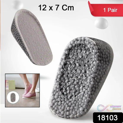 Height Increase Silicone Insoles Heel, Shoe Pads (12×7 Cm / 1 Pair) - infinityexculsivestore.com