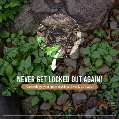 Hide a Key Outside Rock Looks Like a Real Rock - Weatherproof Rock Key Perfect for Emergencies - Fake Rock Key Hider Outside Decorative (1 Pc) - infinityexculsivestore.com