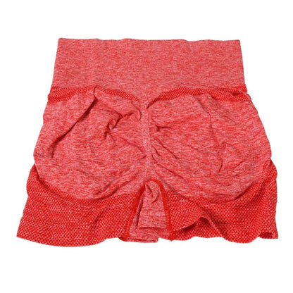 High Elastic Peach hip Lifting Yoga Shorts Women's Running Sports High Fitness Athletic Waist Yoga Workout Yoga Pants / Shorts Elastic Dress Soft Yoga Pants / Shorts - infinityexculsivestore.com