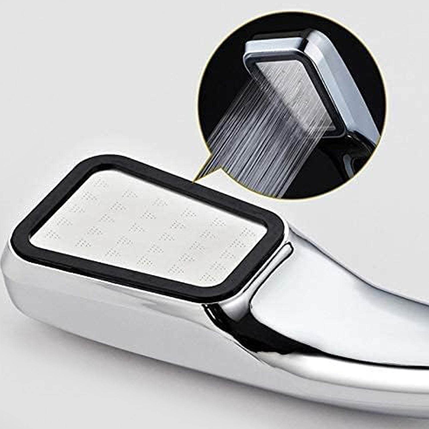 High Pressure Shower Head,Wenini 300 Holes Handheld Showerhead Powerful Boosting Spray Bath Water Saving For Bathroom (1 Pc) - infinityexculsivestore.com