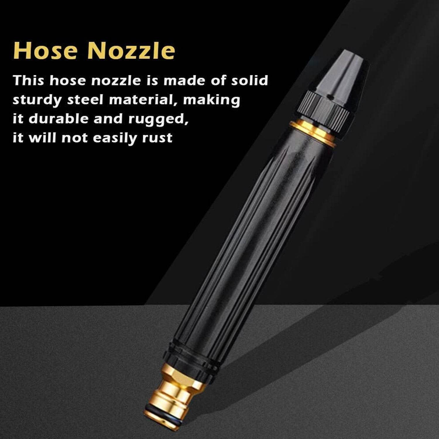 High Pressure Water Gun Nozzle Car Wash Water Gun Nozzle Alloy Garden Nozzle Spray Gun - infinityexculsivestore.com