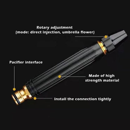 High Pressure Water Gun Nozzle Car Wash Water Gun Nozzle Alloy Garden Nozzle Spray Gun - infinityexculsivestore.com