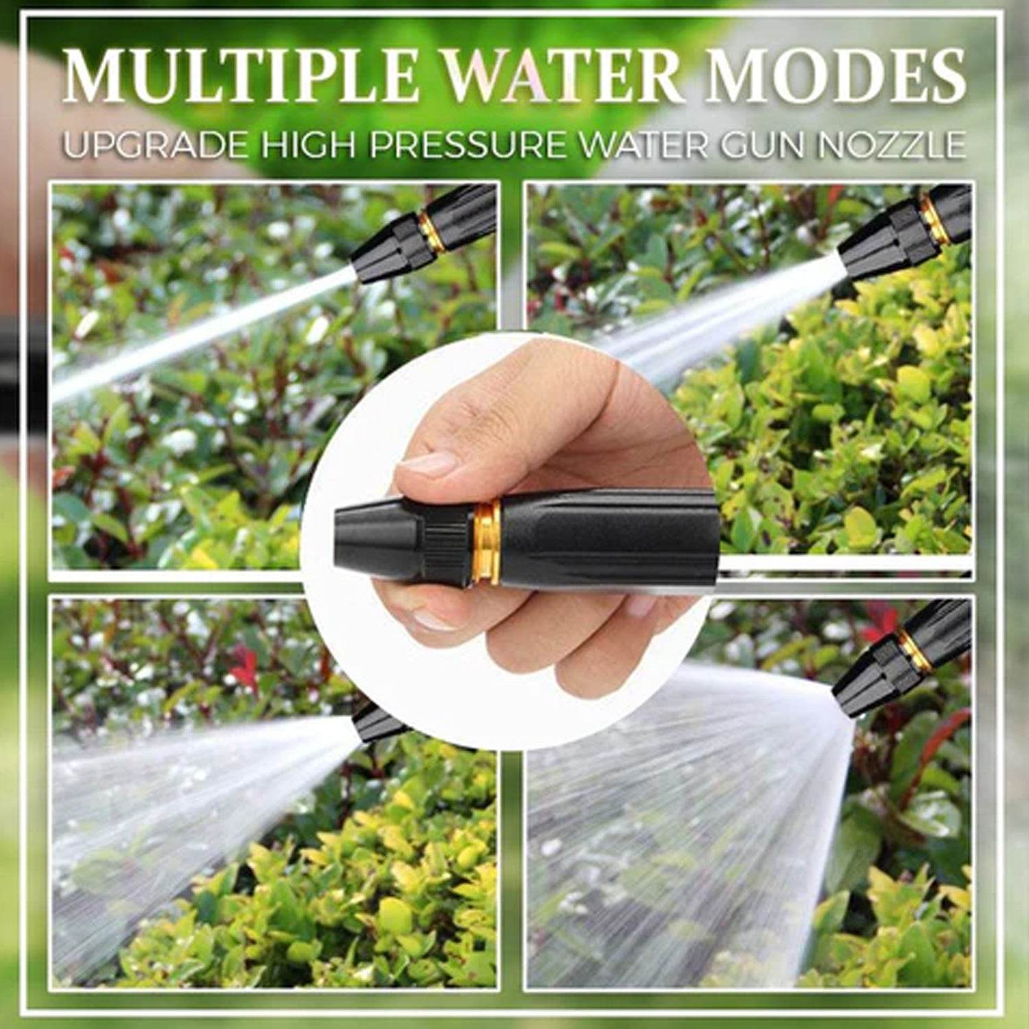 High Pressure Water Gun Nozzle Car Wash Water Gun Nozzle Alloy Garden Nozzle Spray Gun - infinityexculsivestore.com