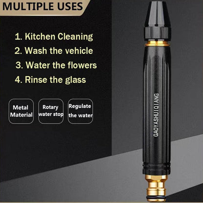 High Pressure Water Gun Nozzle Car Wash Water Gun Nozzle Alloy Garden Nozzle Spray Gun - infinityexculsivestore.com