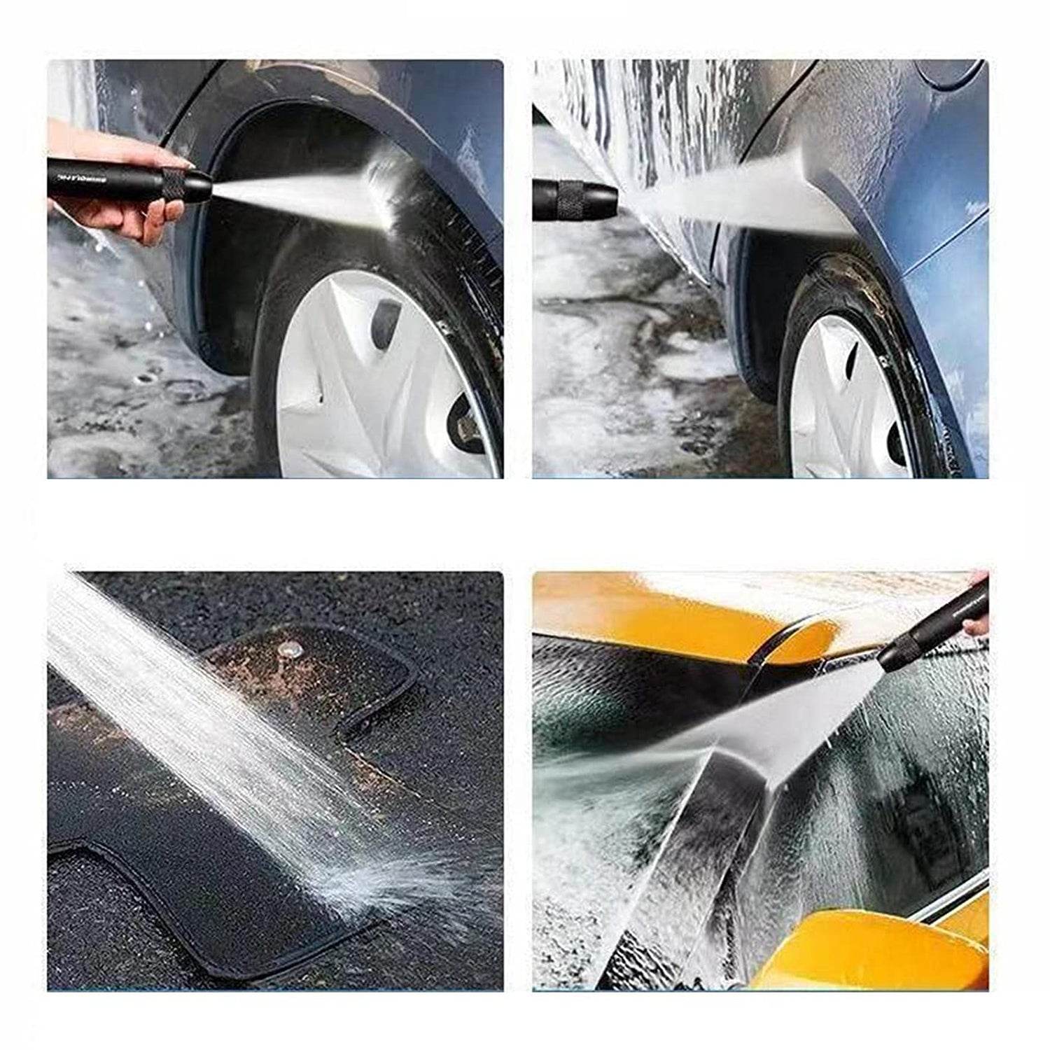 High Pressure Water Gun Nozzle Car Wash Water Gun Nozzle Alloy Garden Nozzle Spray Gun - infinityexculsivestore.com