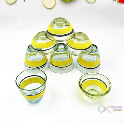 High Quality 4 Pc Glass & 4Pc Bowl Set, perfect choice For kitchen - infinityexculsivestore.com