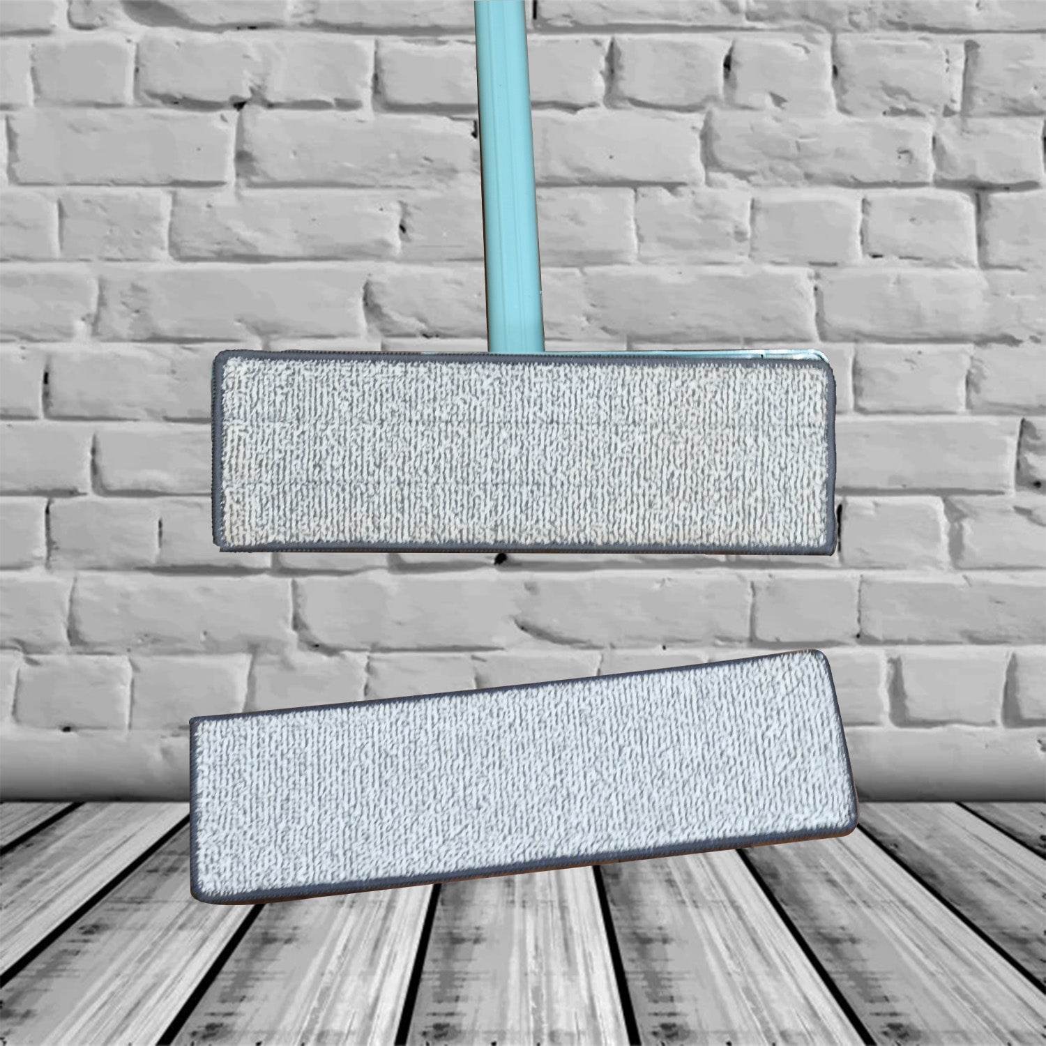 High Quality Flat Mop Floor Cleaning Mop 360° Rotating Microfiber Dust Mop, Hardwood Floor Mop, Dust Flat Mop, for Home/ Office Floor Cleaning Reusable Dust Mops - infinityexculsivestore.com