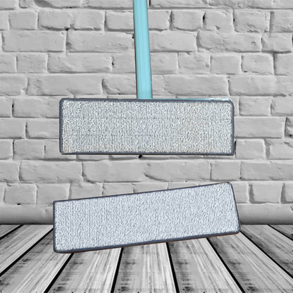 High Quality Flat Mop Floor Cleaning Mop 360° Rotating Microfiber Dust Mop, Hardwood Floor Mop, Dust Flat Mop, for Home/ Office Floor Cleaning Reusable Dust Mops - infinityexculsivestore.com