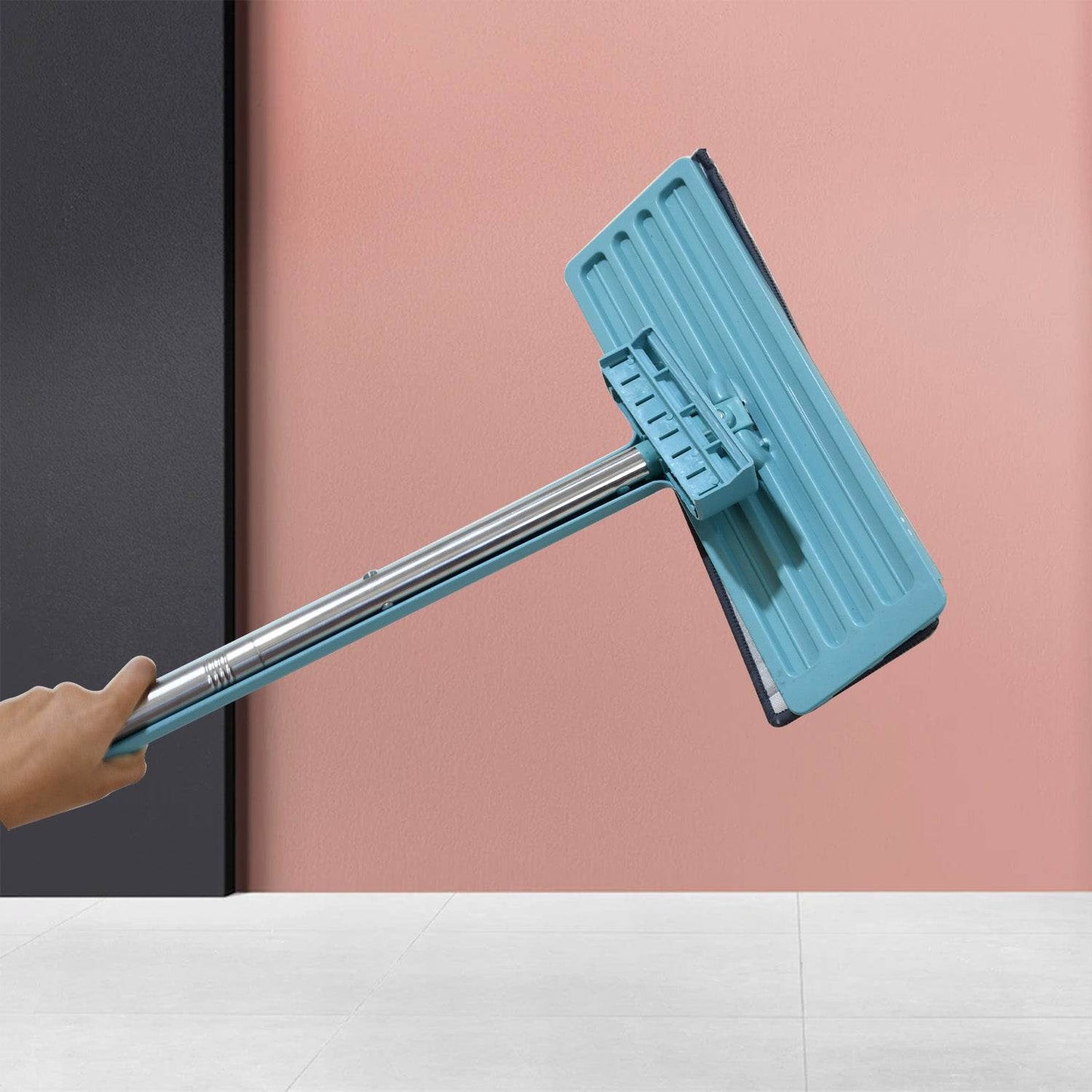 High Quality Flat Mop Floor Cleaning Mop 360° Rotating Microfiber Dust Mop, Hardwood Floor Mop, Dust Flat Mop, for Home/ Office Floor Cleaning Reusable Dust Mops - infinityexculsivestore.com