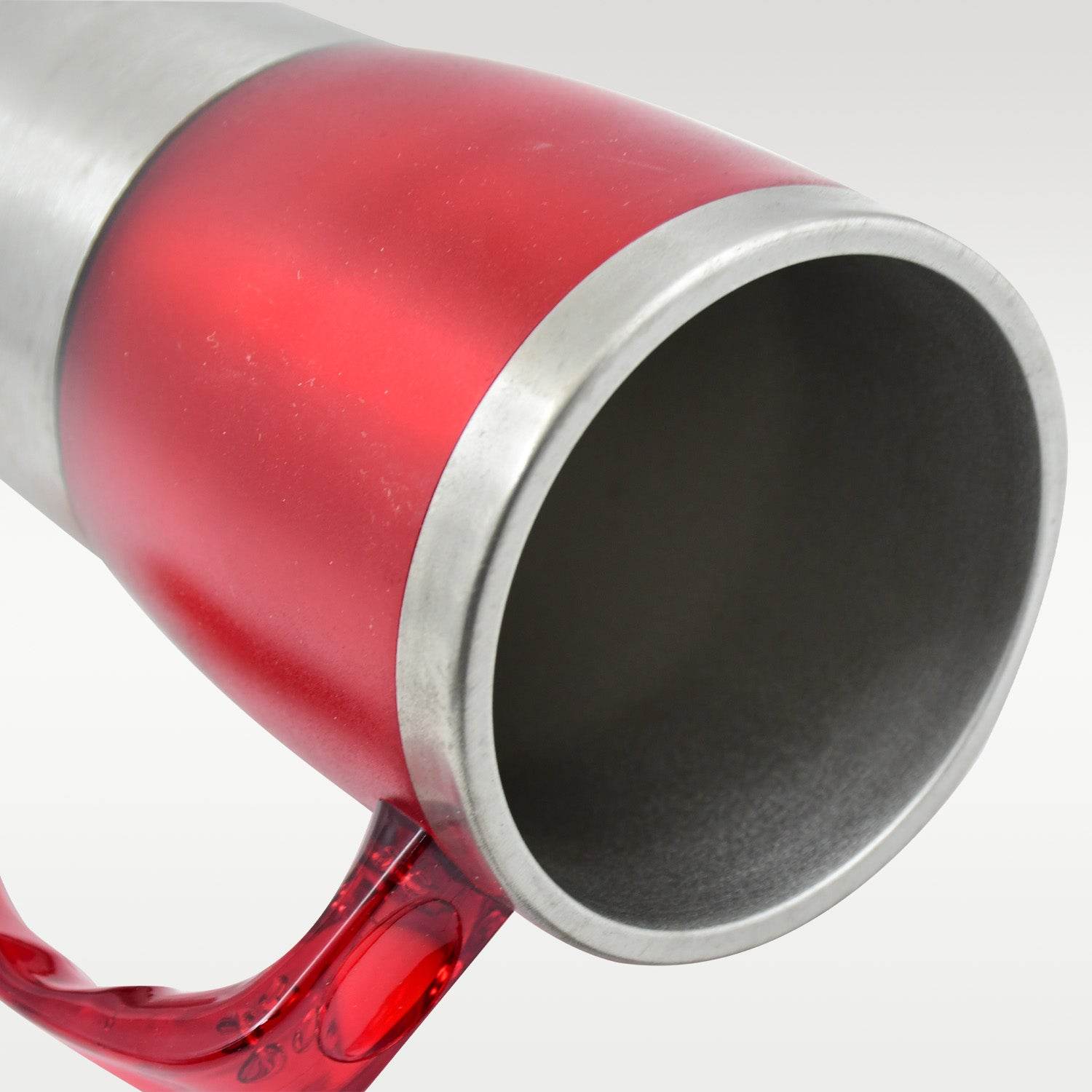 High Quality Stainless Steel Vacuum Glass Insulated Glass Coffee Cups Double Walled Travel Mug, Car Coffee Mug (With Lid & Handle / 1 Pc) - infinityexculsivestore.com