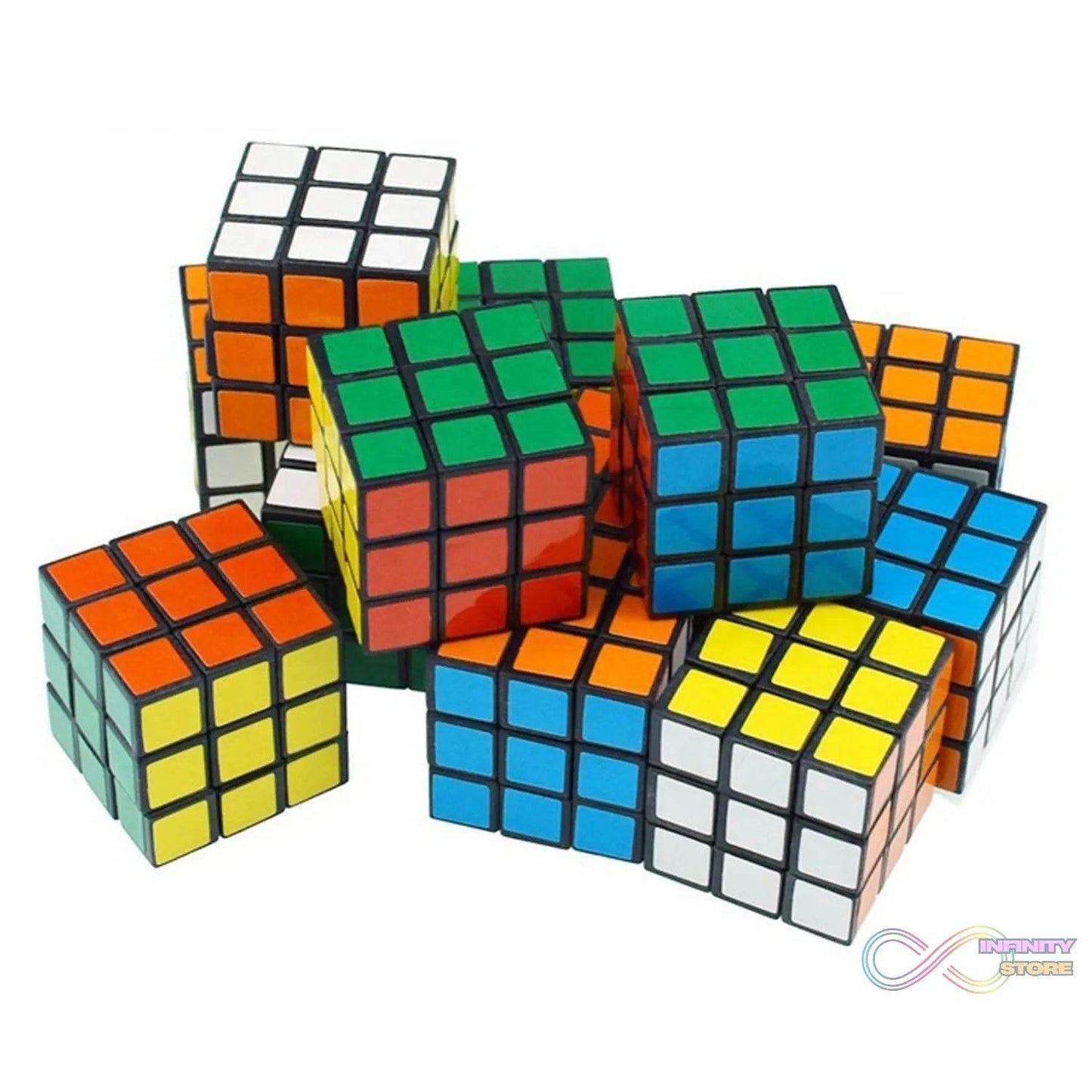 High Speed Multicolor Cube (Pack of 12) - infinityexculsivestore.com
