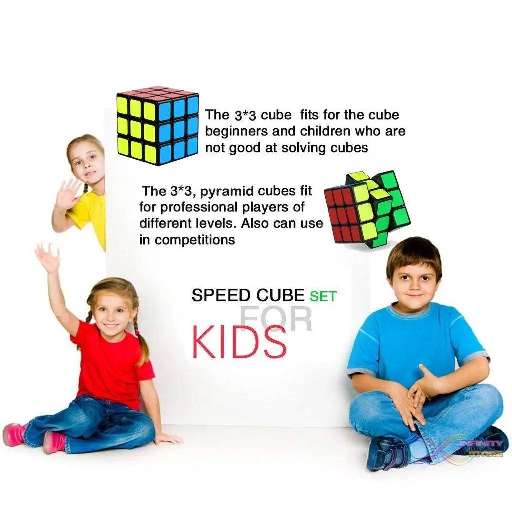 High Speed Multicolor Cube (Pack of 12) - infinityexculsivestore.com