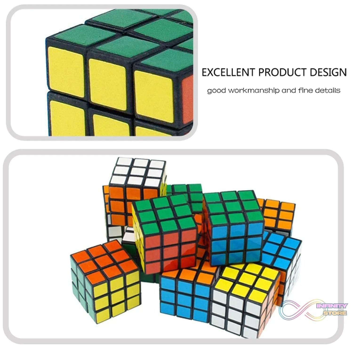 High Speed Multicolor Cube (Pack of 12) - infinityexculsivestore.com