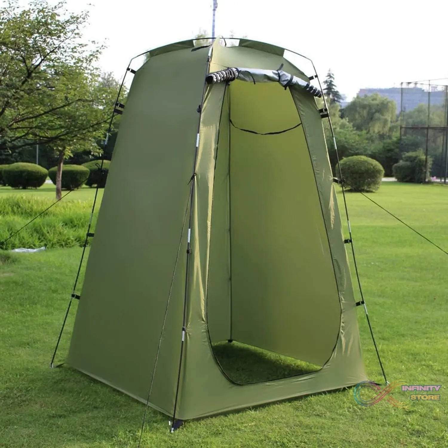 Hiking Privacy Tent – Instant Portable Outdoor Shower Tent (1 Pc) - infinityexculsivestore.com