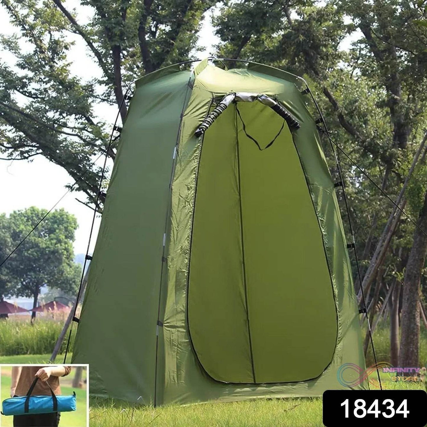 Hiking Privacy Tent – Instant Portable Outdoor Shower Tent (1 Pc) - infinityexculsivestore.com