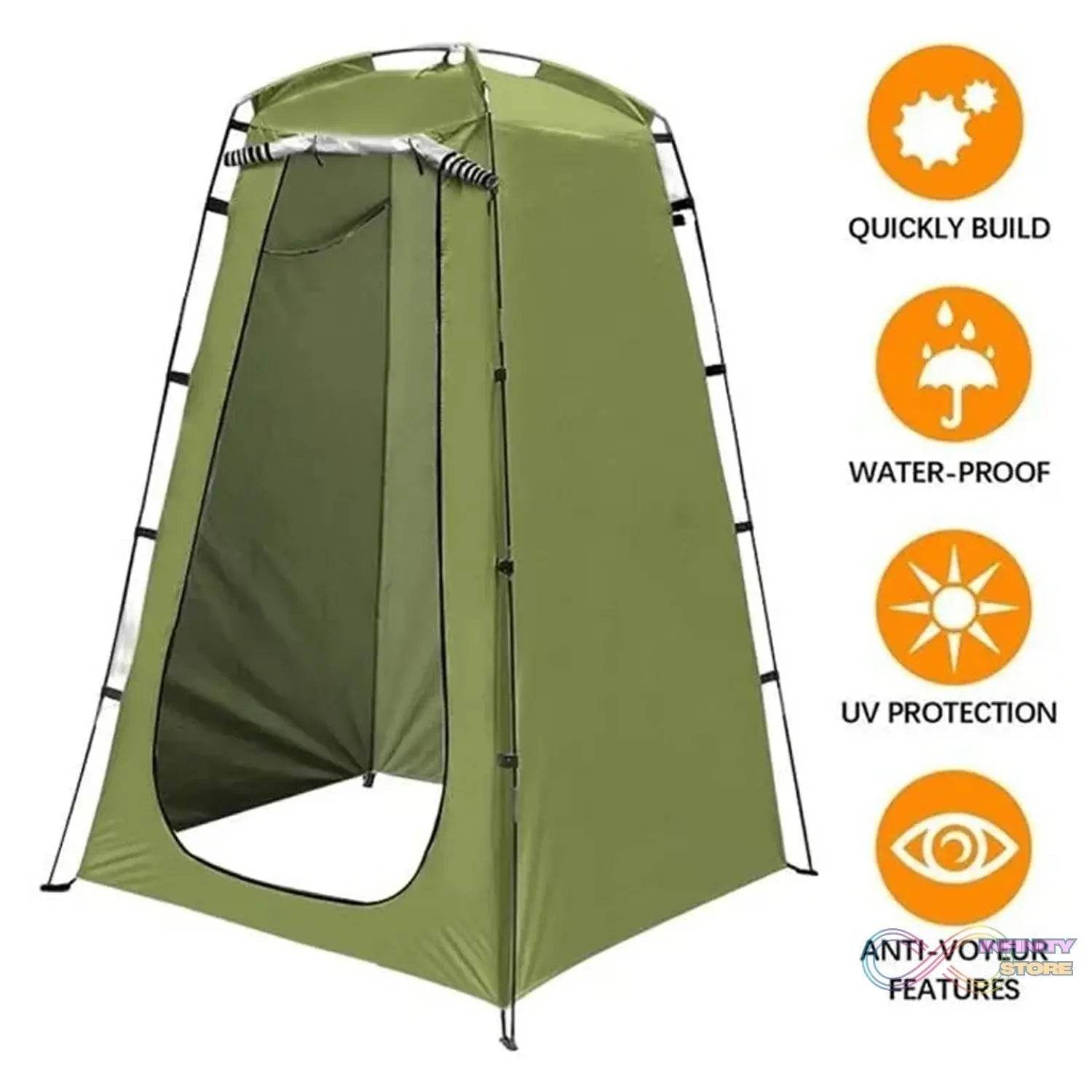 Hiking Privacy Tent – Instant Portable Outdoor Shower Tent (1 Pc) - infinityexculsivestore.com