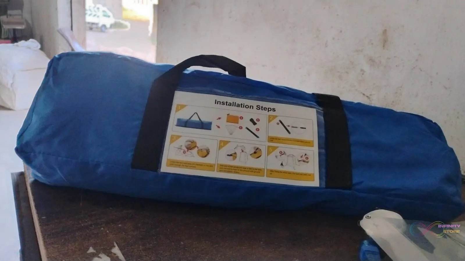 Hiking Privacy Tent – Instant Portable Outdoor Shower Tent (1 Pc) - infinityexculsivestore.com