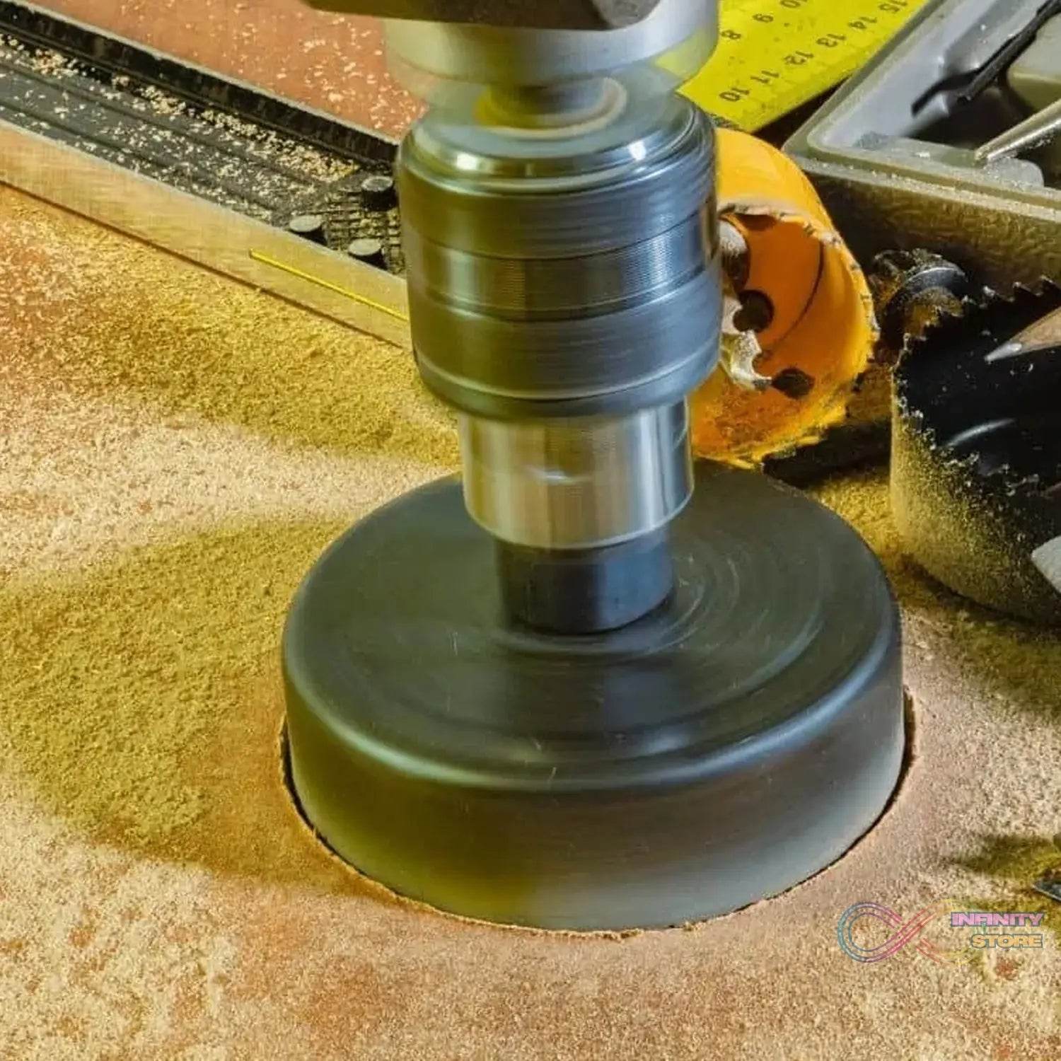 Hole Saw 11 Pc For Making Holes Over Walls For Types Of Purposes Etc. - infinityexculsivestore.com