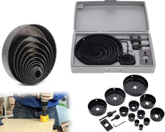Hole Saw Drill Bit set (16 pcs) - infinityexculsivestore.com